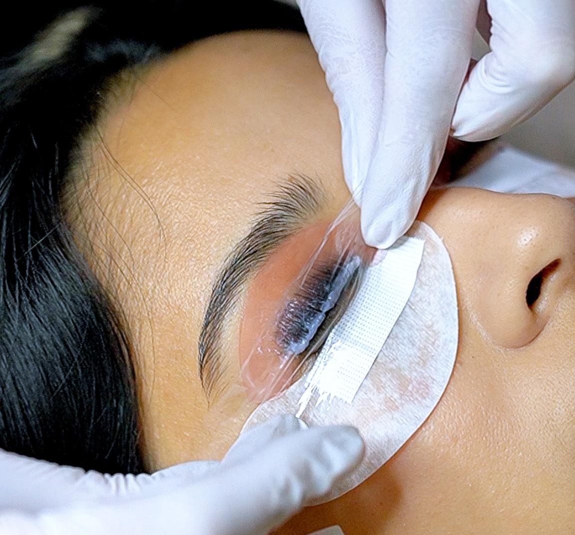 One-on-one Korean lash lift training in Chino CA